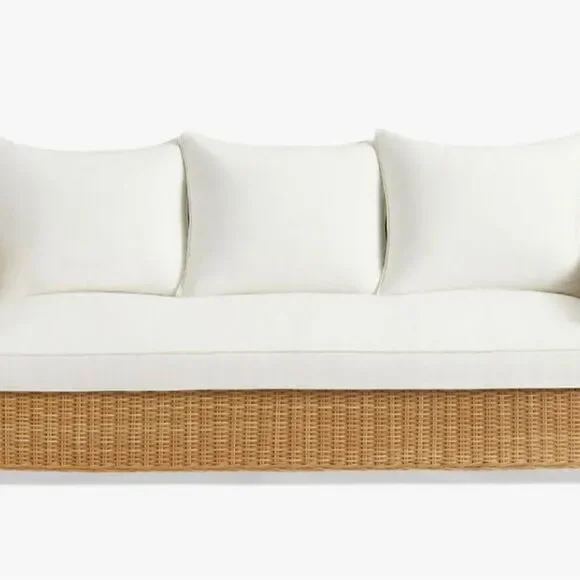 Pottery Barn Torrey Square Arm Outdoor Sofa Cushion Cover (86") - Picture 12 of 12